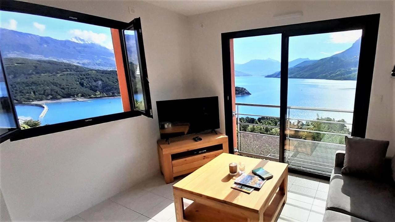 Vaste Appartement 3 Chambres - Vue Exceptionnelle Chorges Luaran gambar