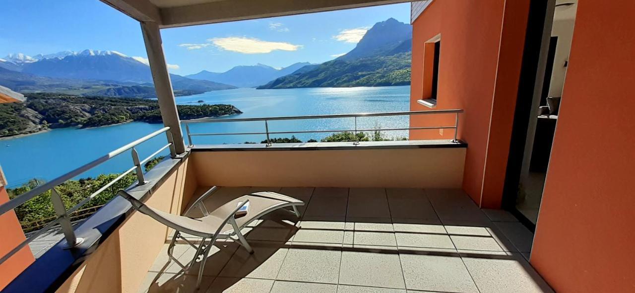 Vaste Appartement 3 Chambres - Vue Exceptionnelle Chorges Luaran gambar